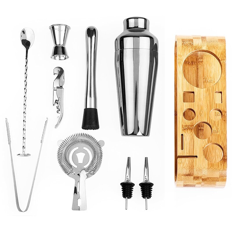 Kit Cocktail Continental Shaker Inox • Boutique du Cocktail