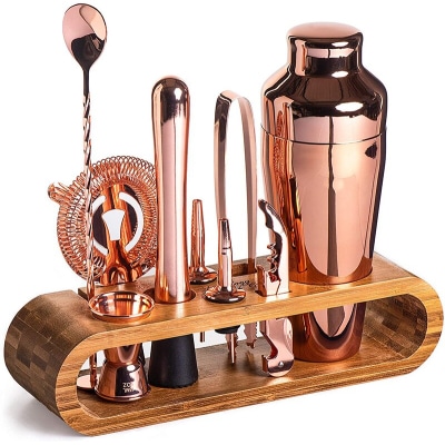 Kit Cocktail Continental Shaker Rose Gold