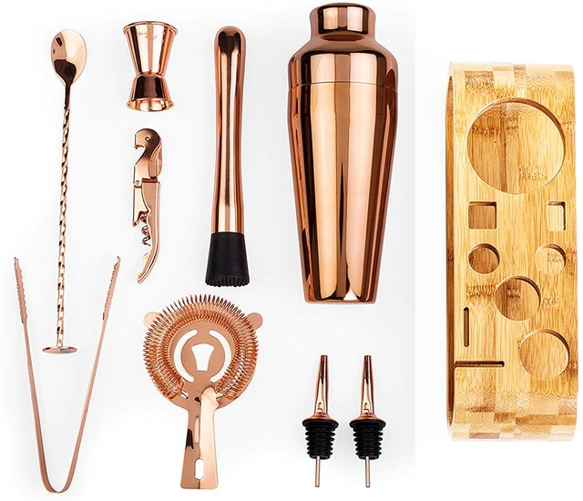Kit Cocktail Shaker Continental Rose Gold