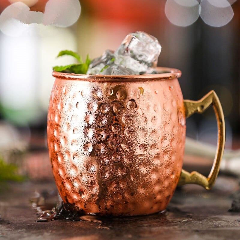 Verre Moscow Mule Cuivre