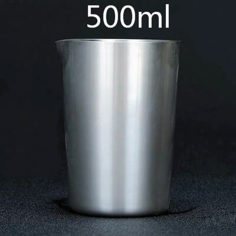Set 4 Doseurs Cocktail En Inox - 3cl/4cl/5cl/6cl, Double Mesure, Avec Becs Verseurs Et Brosses - Pour Bar, Maison, Fêtes