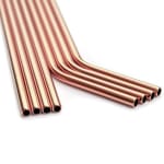 Kit Paille Inox 100 Pieces rose gold