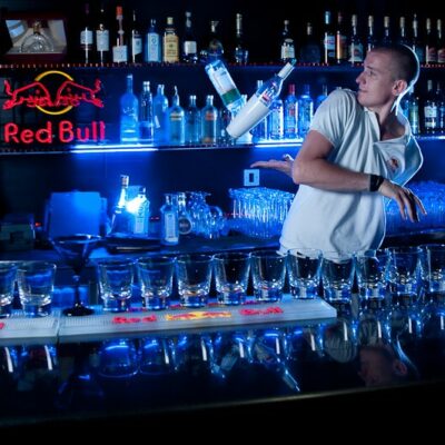 Bouteille Flair Bartending