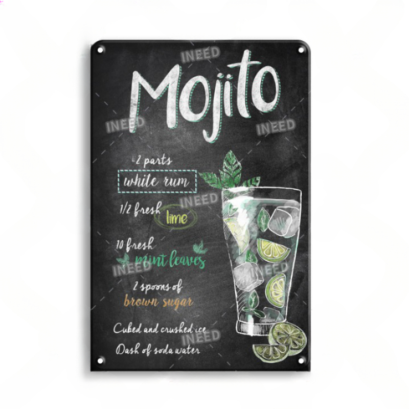 Plaque Deco Mojito