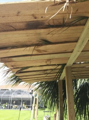 Création d'un Bar à Cocktail Tiki Maison : Le Guide Complet Etape 5 Le Toit