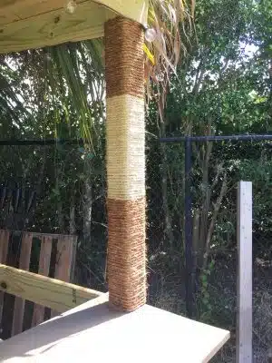 Création d'un Bar à Cocktail Tiki Maison : Le Guide Complet Etape 9 les finitions