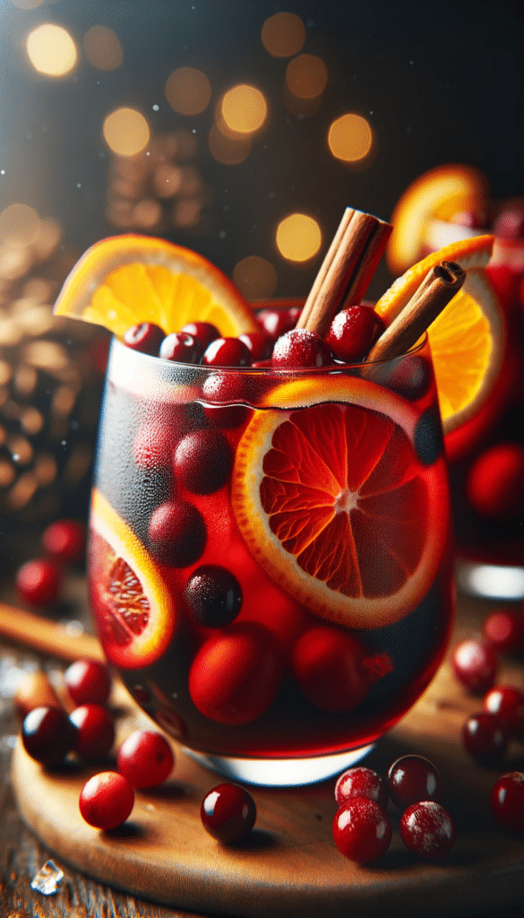 Sangria d'Hiver : Un Cocktail Festif aux Saveurs Profondes Sangria Hiver pour Noel