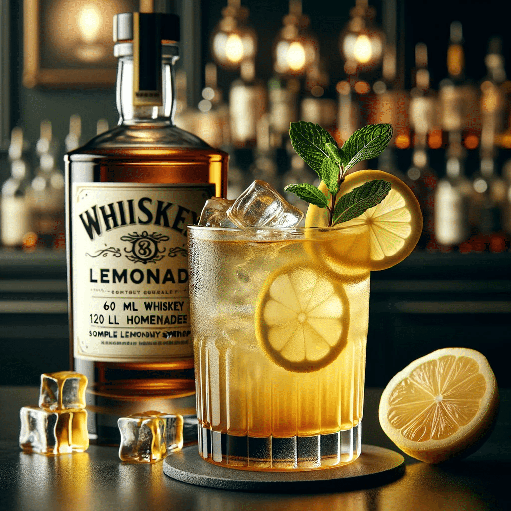 Cocktail Whisky Limonade