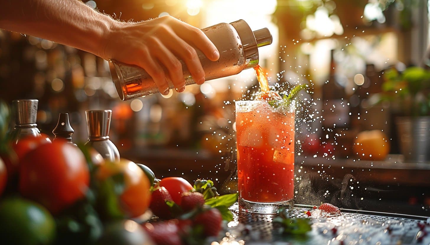 Réinventer le Brunch : cocktail jus de tomate et ses secrets