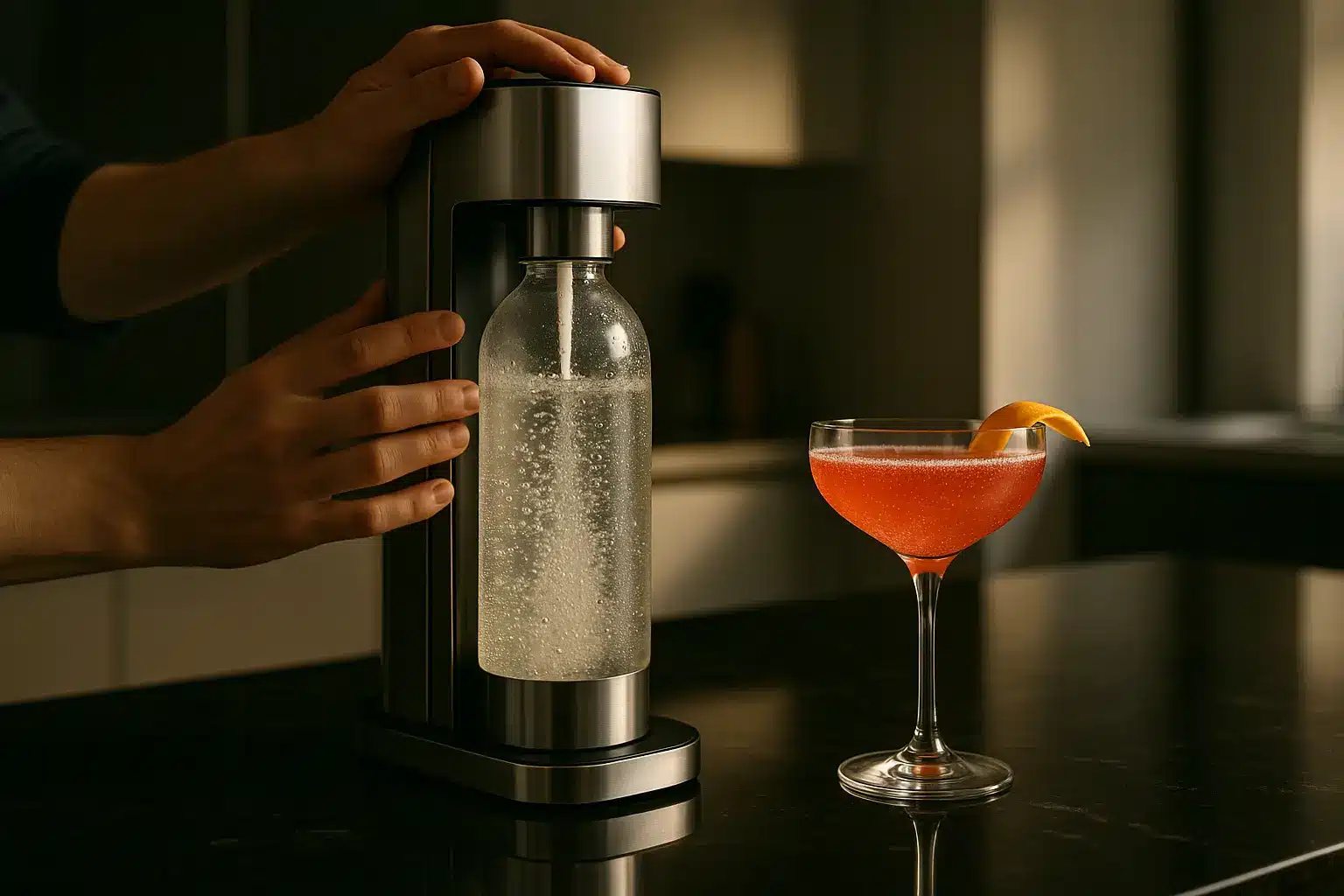 Carbonater un cocktail maison : pétillant comme en bar cocktail petillant maison facile et rapide