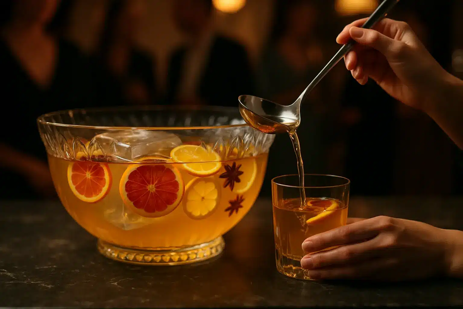 punch de rhum clarifie recette pour 12 personnes